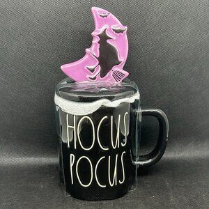 Brand New!  Rae Dunn “Hocus Pocus" topper mug